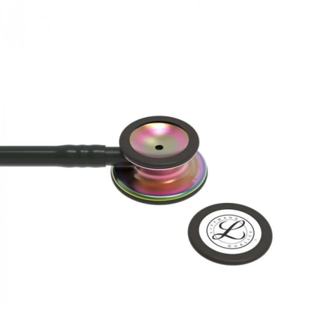 Стетоскоп медицинский Littmann Classic III Чёрный и радужный, двухсторонний