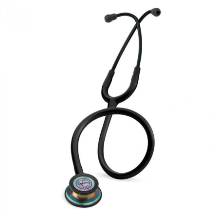 Стетоскоп медицинский Littmann Classic III Чёрный и радужный, двухсторонний